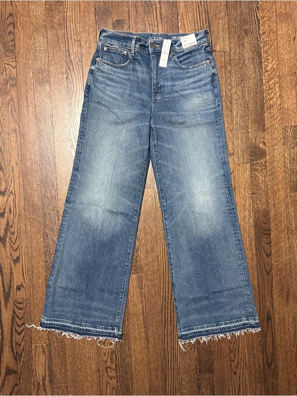 NWT J. Crew denim trouser jean Kate wash blue 28 - Picture 8 of 12